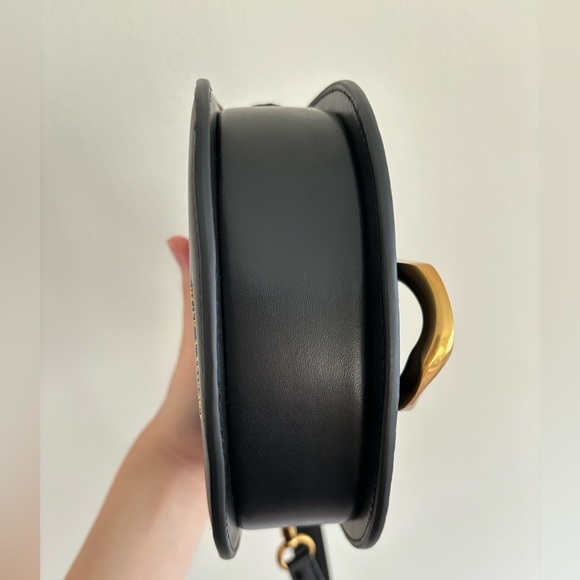 Charles & Keith Mini Gabine Saddle Bag - Black - Picture 11 of 15